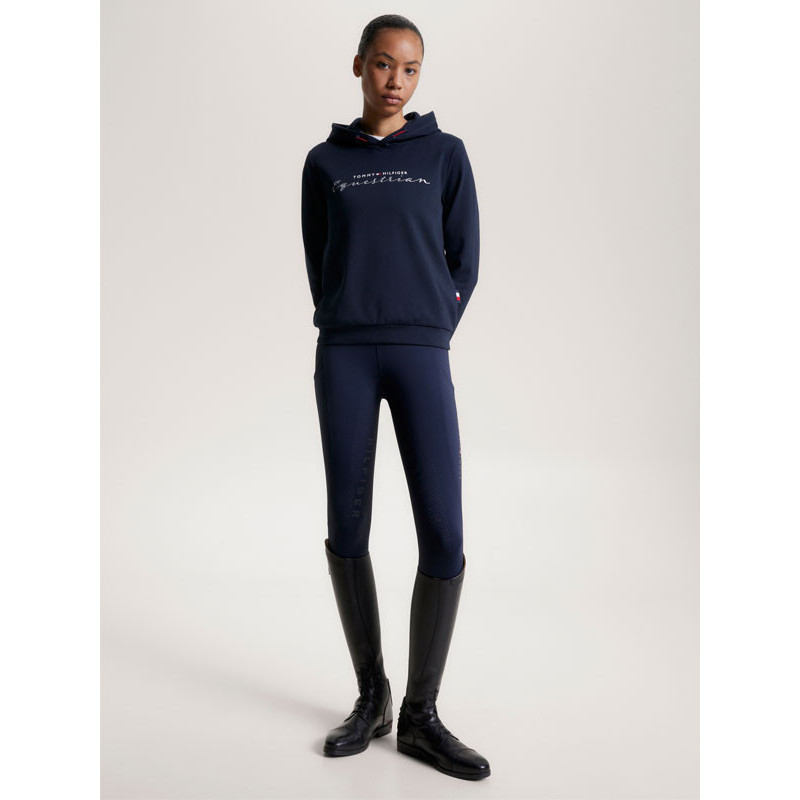 Sweatshirt Metallic Logo Graphic Tommy Hilfiger Equestrian