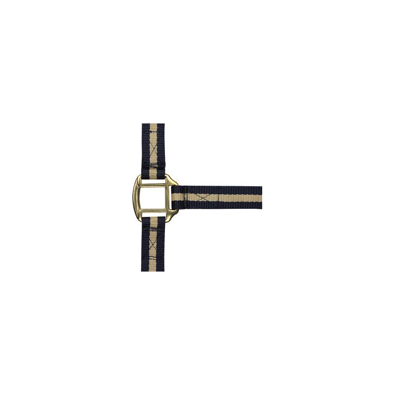 Licol nylon doublé cuir