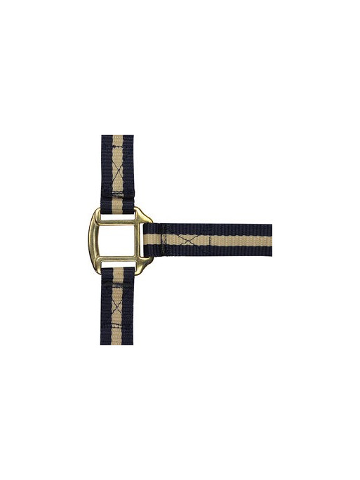 Licol nylon doublé cuir