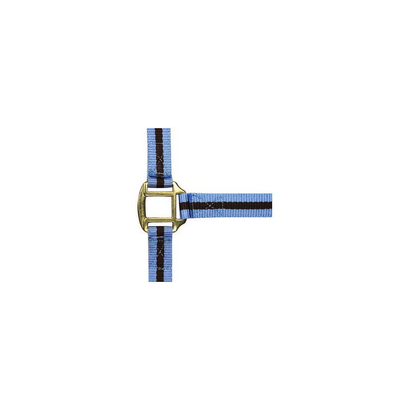 Licol nylon doublé cuir