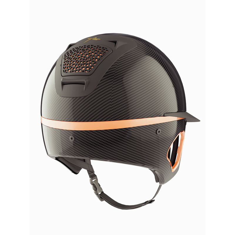 Casque Voronoï avec protection temporale black matte visière longue Freejump
