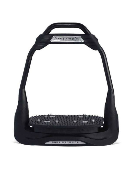 Etriers Air's Full Black oeillet droit Freejump Etriers Air's Full Black oeillet droit Freejump