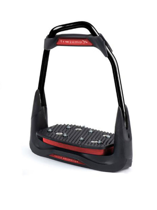 Etriers Air's Full Black oeillet orienté Freejump Etriers Air's Full Black oeillet orienté Freejump