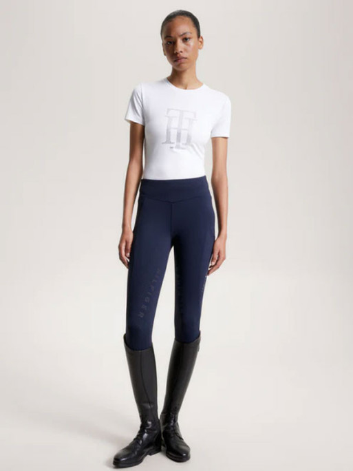 T-Shirt TH Rhinestone Tommy Hilfiger Equestrian